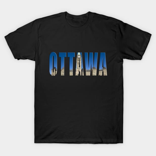 Ottawa Parliament Hill T-Shirt by swiftscuba